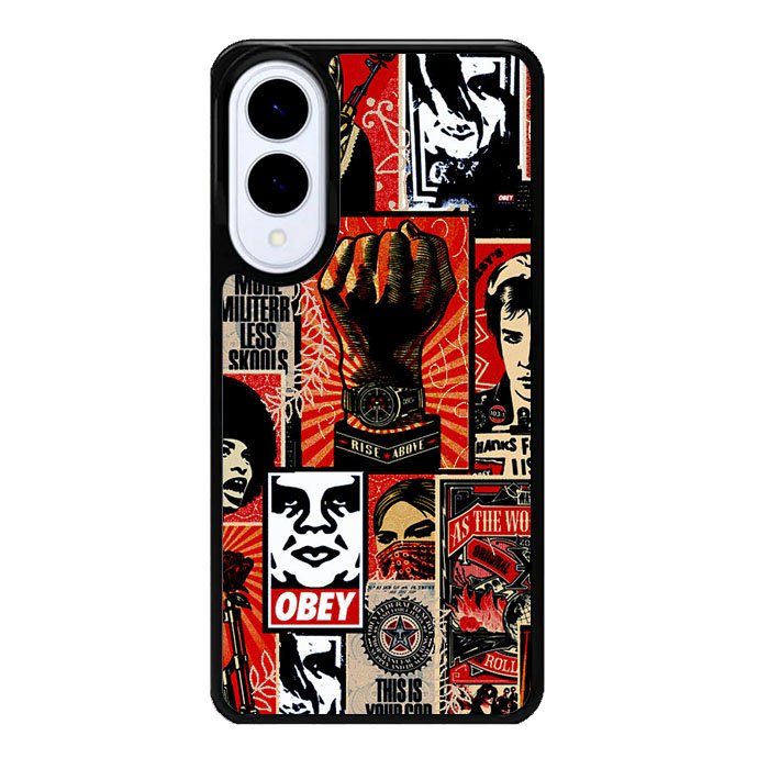 Obey Wallpaper X6190 Samsung Galaxy S25 Edge Case