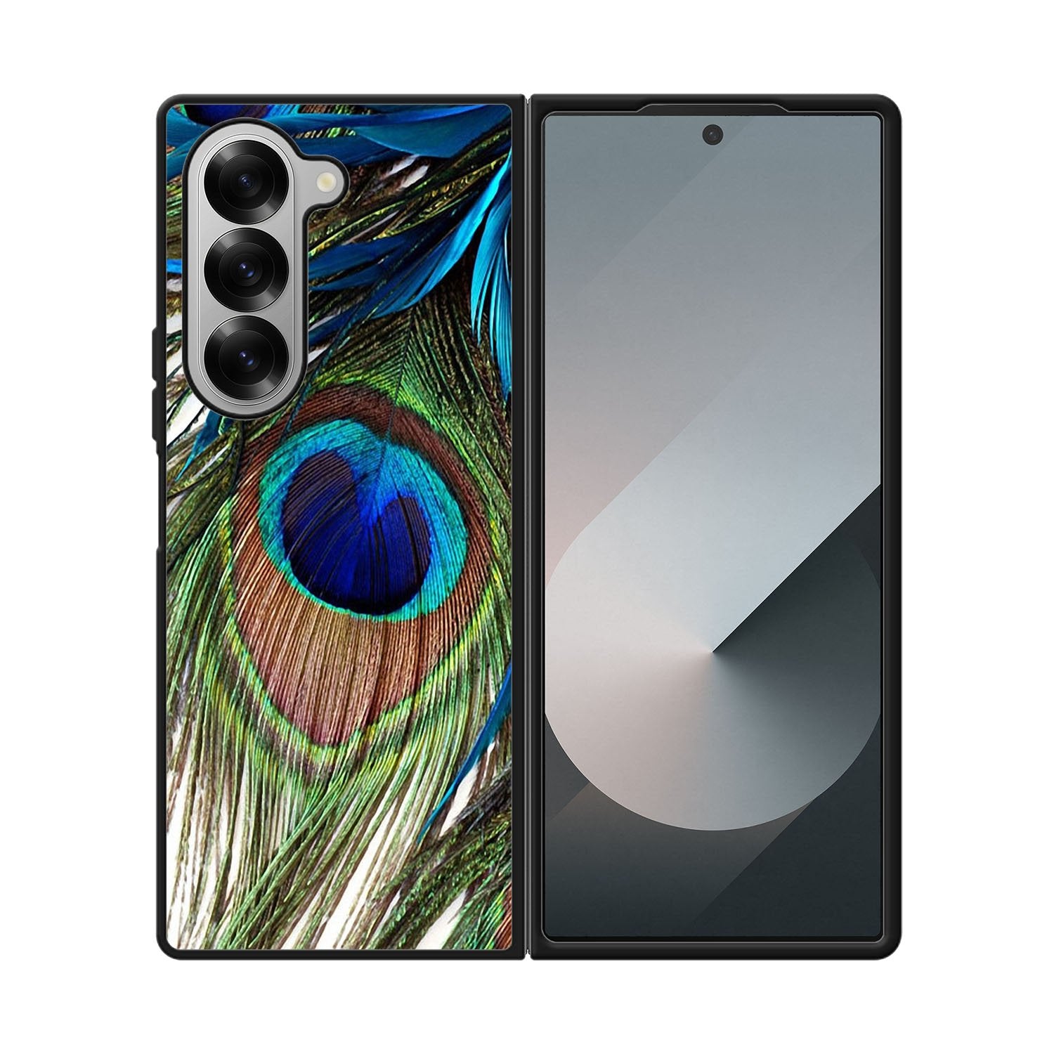 Peacock Tiffany Case Samsung Galaxy Z Fold 6 5G BC0675