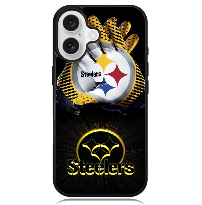 Pittsburgh Steelers Gold Case iPhone 16 BC0678