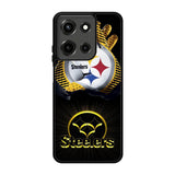 Pittsburgh Steelers Gold Motorola Moto G 5G 2025 Case BC0678