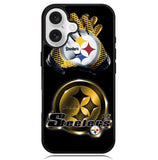 Pittsburgh Steelers Logo Case iPhone 16 BC0679