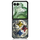 Pittsburgh Steelers Wallpaper X6165 Motorola Moto Razr+ Plus 2024/2025 Case, Motorola Razr 50 Ultra/50s Ultra Case