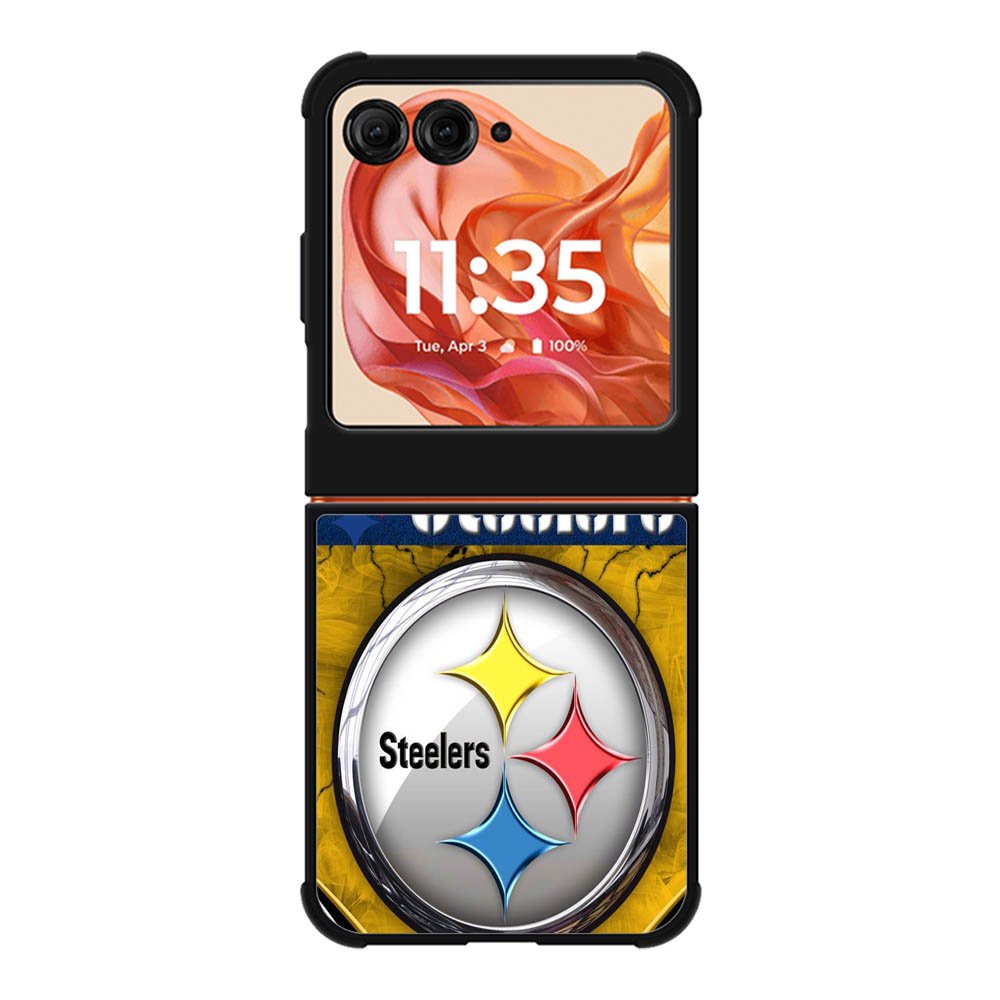 Pittsburgh Steelers Motorola Moto Razr 2025/2024 , Moto Razr 60/50 Case BC0680
