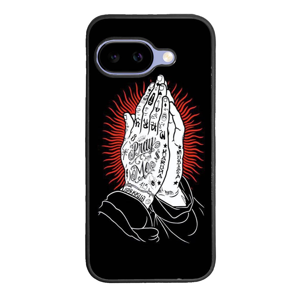 rebel 8 praying hands X6189 Google Pixel 10A Case
