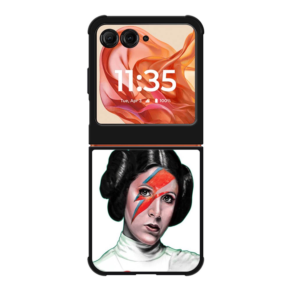 Rebel Rebel Princess Leia Motorola Moto Razr 2025/2024 , Moto Razr 60/50 Case BC0708