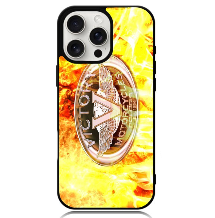 Victory Motorcycles Logo Case iPhone 16 Pro BC0711