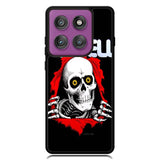 Hot New Powell Skateboards Skull X0150 Motorola Moto Edge 2025 | Moto Edge 60 Fusion | Moto Edge 60 Pro Case