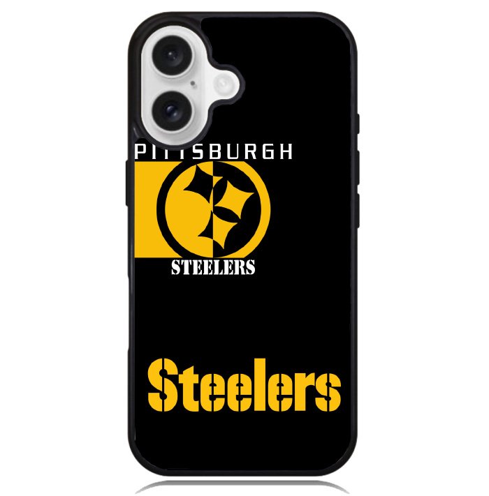Pittsburgh Steeler Black Case iPhone 16 BC0705