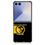 Pittsburgh Steeler Black Samsung Galaxy Z Flip 7 Case BC0705