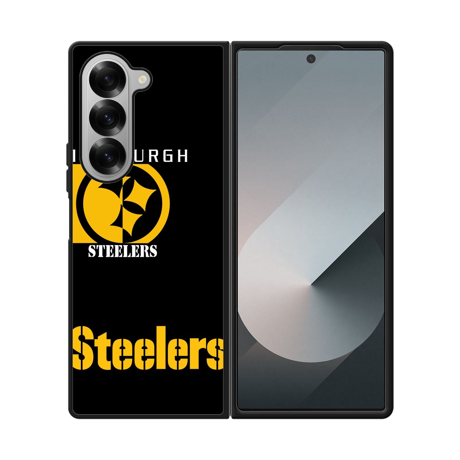 Pittsburgh Steeler Black Case Samsung Galaxy Z Fold 6 5G BC0705