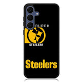 Pittsburgh Steeler Black Samsung Galaxy S25 FE Case BC0705