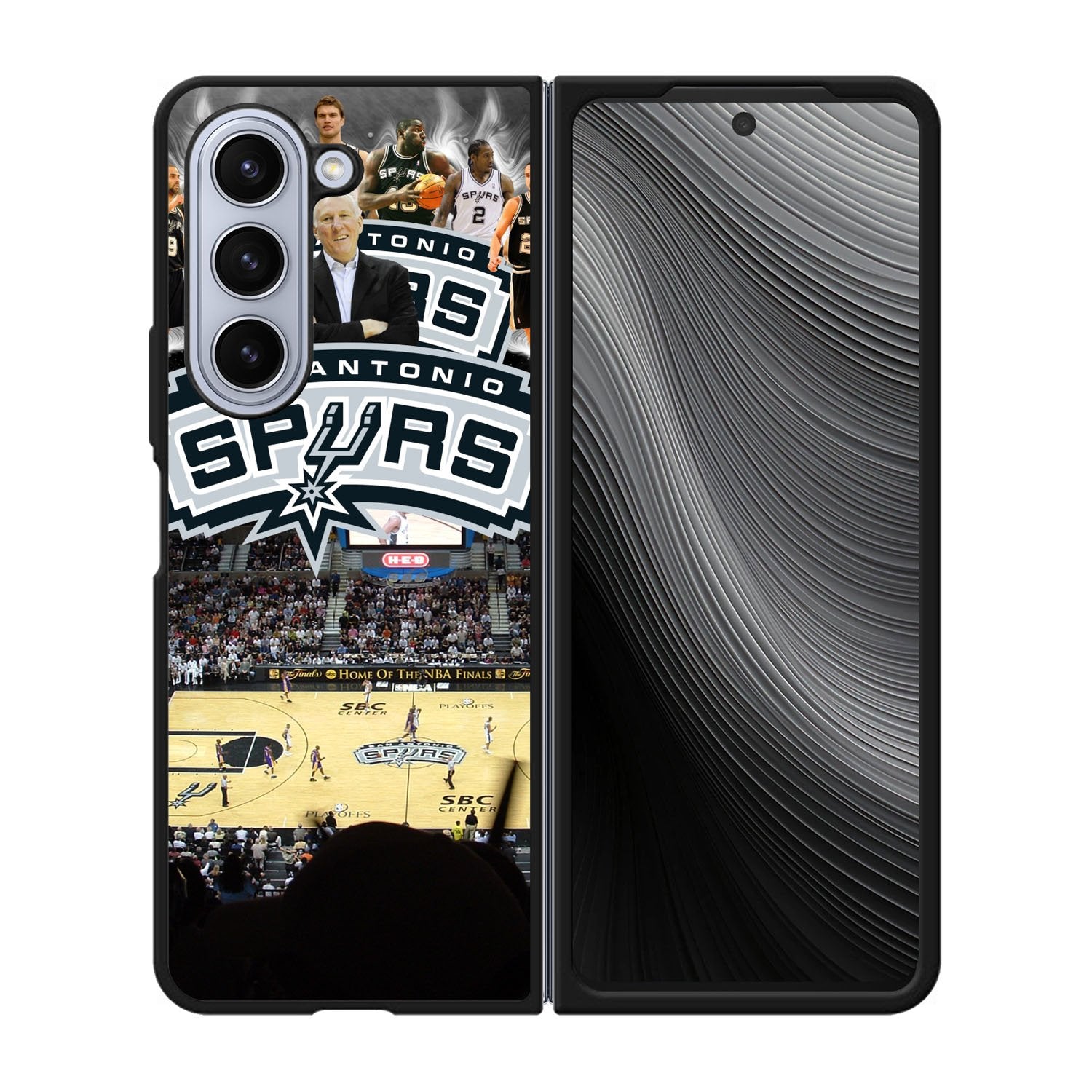 San Antonio Spurs Case Samsung Galaxy z Fold 5 5G BC0709