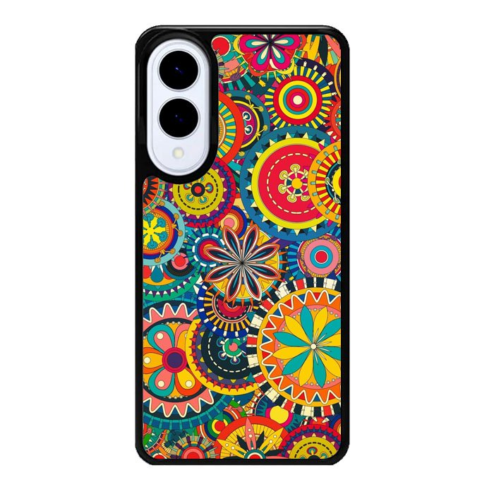 Floral Pattern X0184 Samsung Galaxy S25 Edge Case