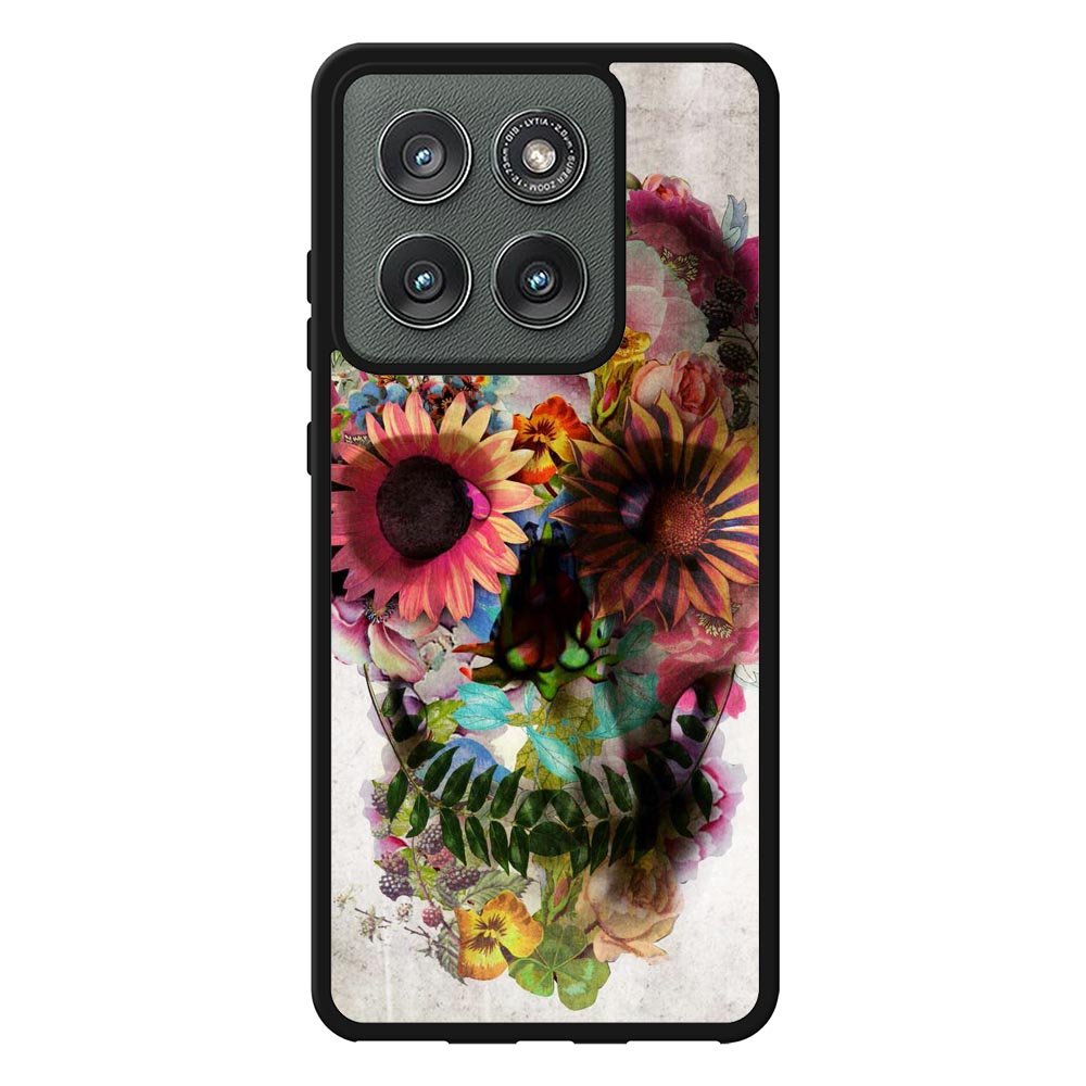 Floral Skeleton X0174 Motorola Moto Edge 2025 Case