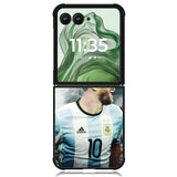 Lionel Messi Argentina X7016 Motorola Moto Razr+ Plus 2024/2025 Case, Motorola Razr 50 Ultra/50s Ultra Case