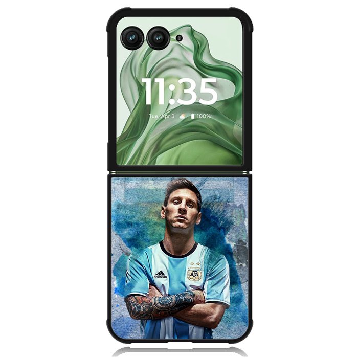 Lionel Messi X7014 Motorola Moto Razr+ Plus 2024/2025 Case, Motorola Razr 50 Ultra/50s Ultra Case