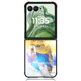 Neymar JR X7100 Motorola Moto Razr+ Plus 2024/2025 Case, Motorola Razr 50 Ultra/50s Ultra Case