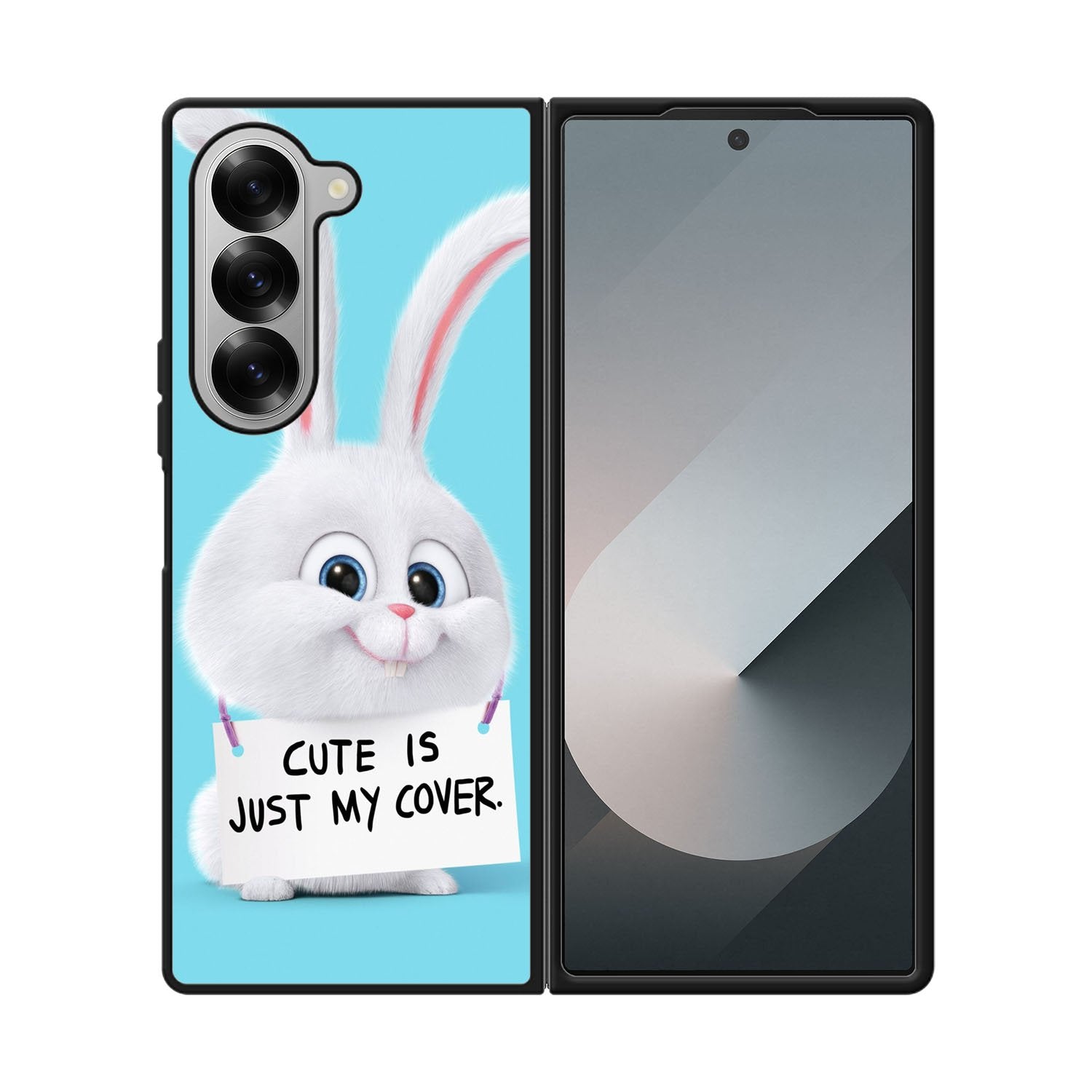 Cute Rabbit Case Samsung Galaxy Z Fold 6 5G BC0736