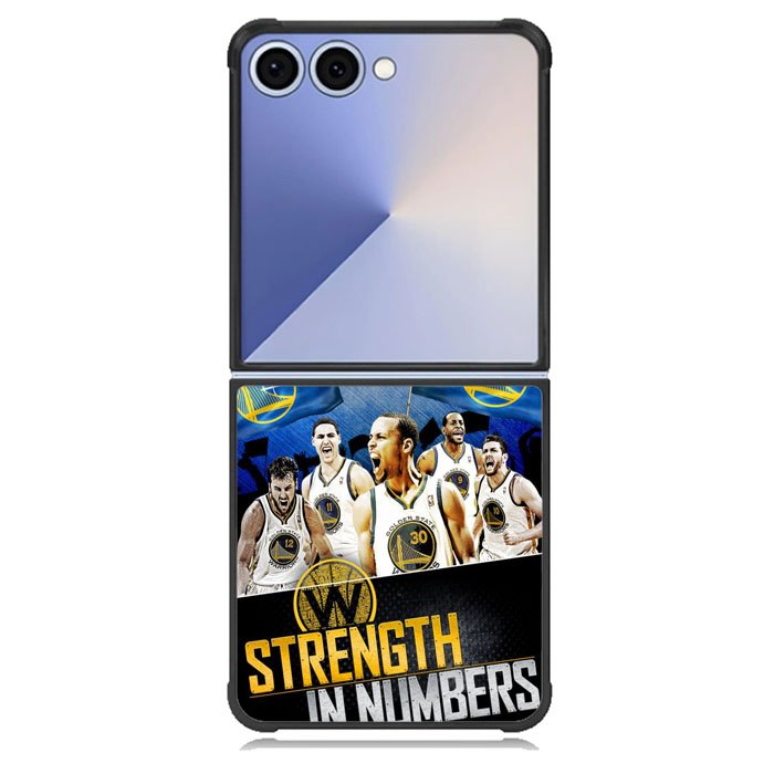 Golden State Warriors Wallpaper Court Samsung Galaxy Z Flip 7 Case BC0745