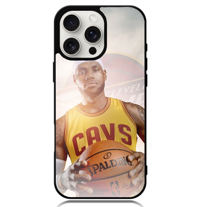 King James Cleveland Cavaliers Case iPhone 16 Pro BC0754