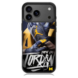 Michigan and Jordan iPhone 17 Pro Max Case BC0758