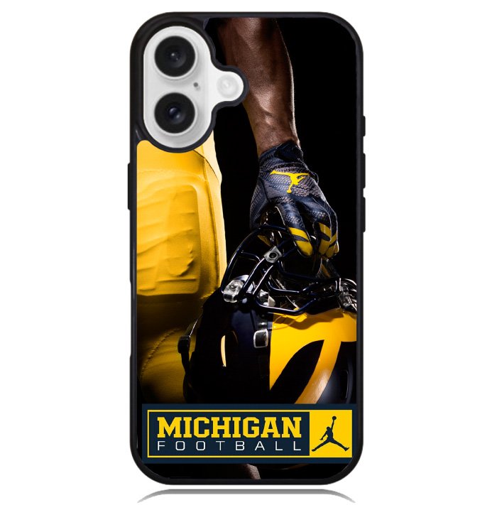Michigan Football Uniform Case iPhone 16 BC0759