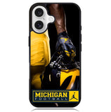 Michigan Football Uniform Case iPhone 16 BC0759