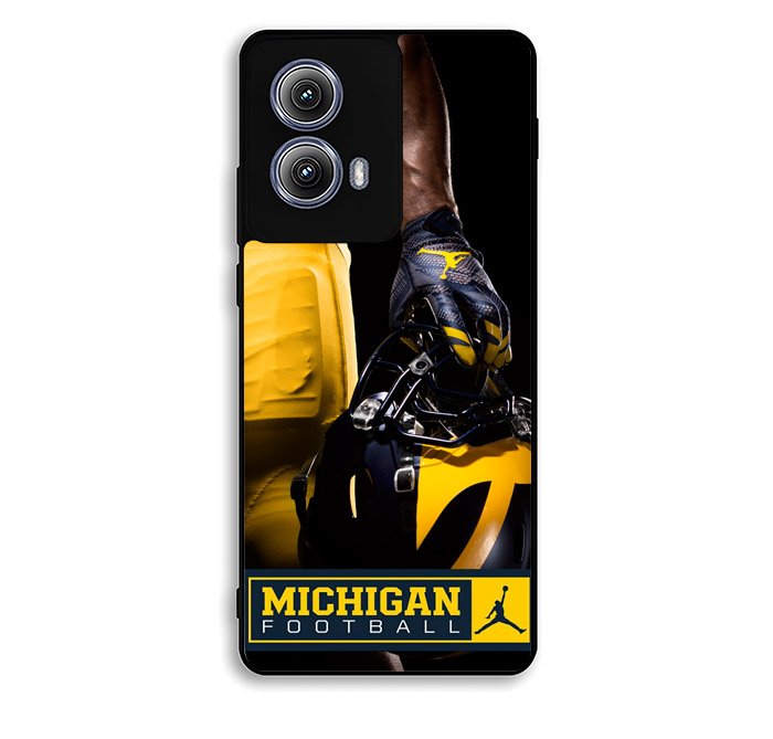 Michigan Football Uniform Motorola Moto Edge 2024 Case BC0759