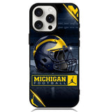 michigan wolverines helmet Case iPhone 16 Pro Max BC0760
