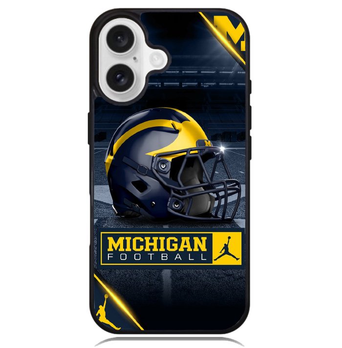michigan wolverines helmet Case iPhone 16 BC0760