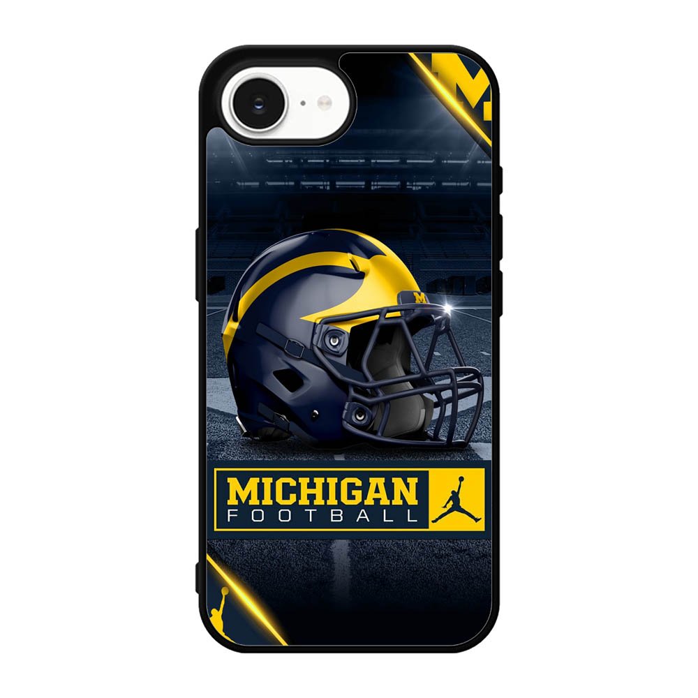 michigan wolverines helmet iPhone 16e Case BC0760