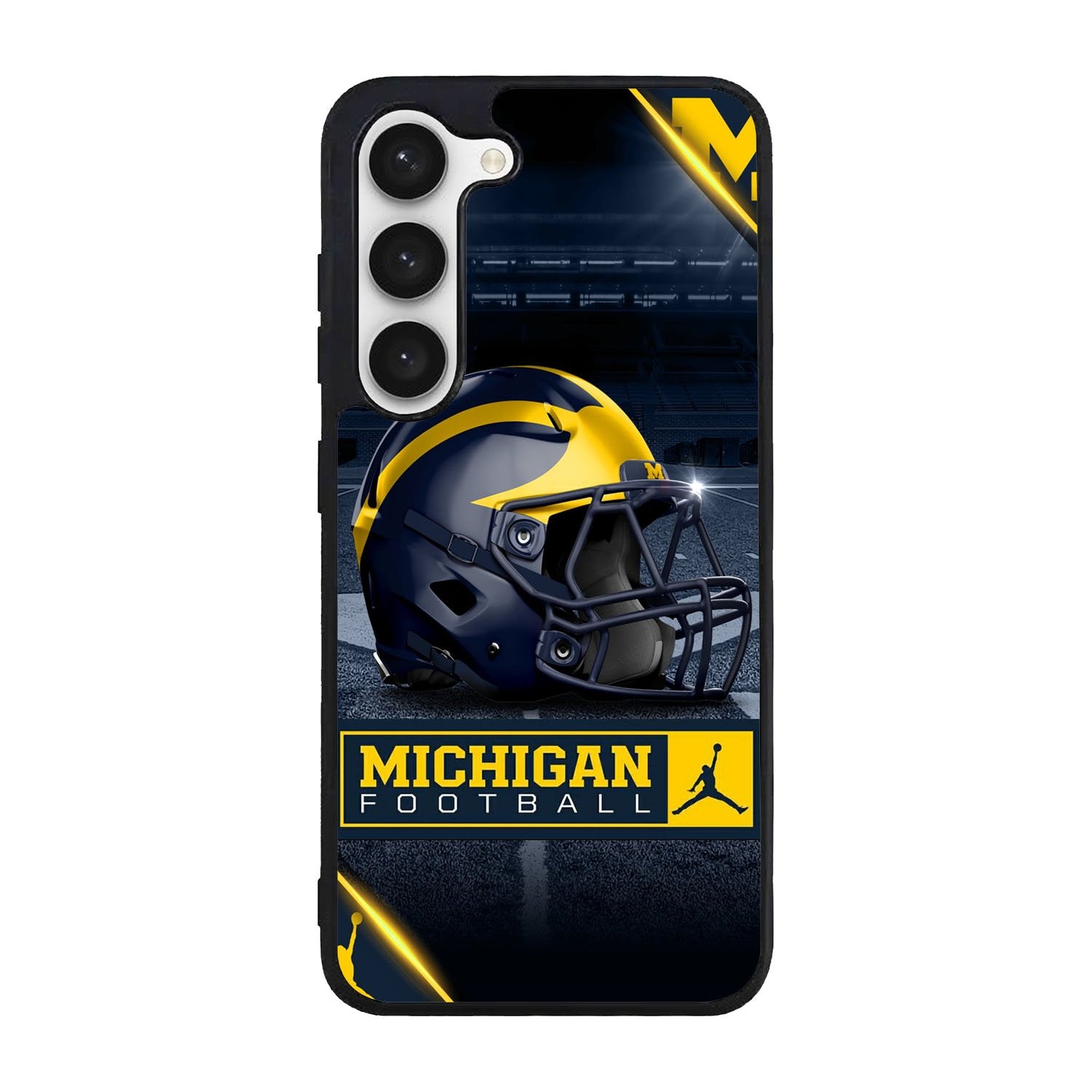 michigan wolverines helmet Case Samsung Galaxy S23 FE 5G BC0760