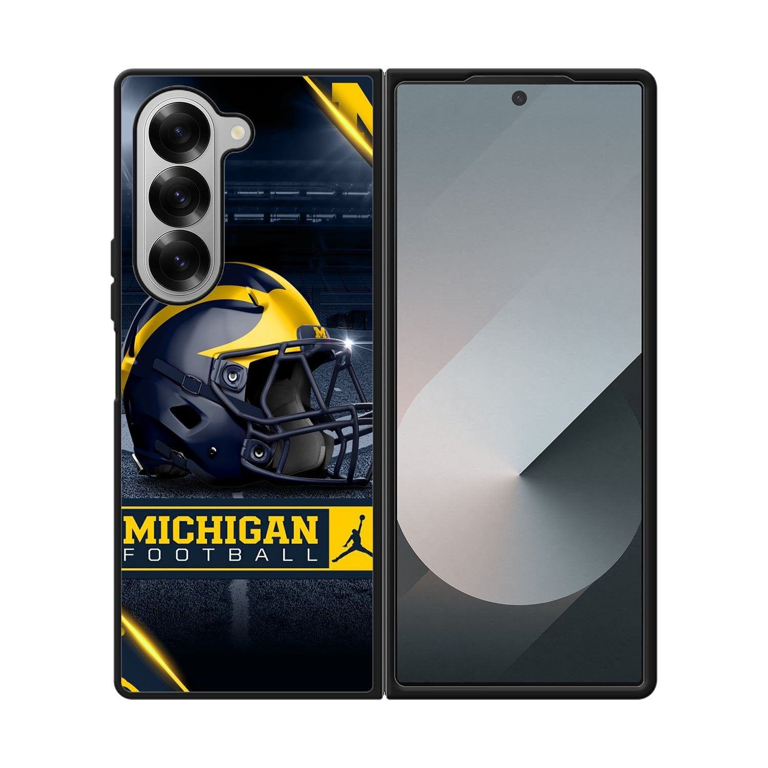 michigan wolverines helmet Case Samsung Galaxy Z Fold 6 5G BC0760