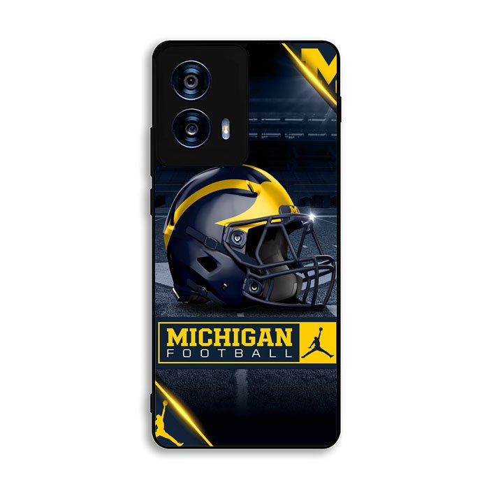 michigan wolverines helmet Motorola Moto G Power 5G 2024 Case FE6156