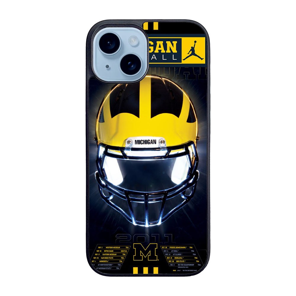 Michigan Wolverines Case iPhone 15 BC0761