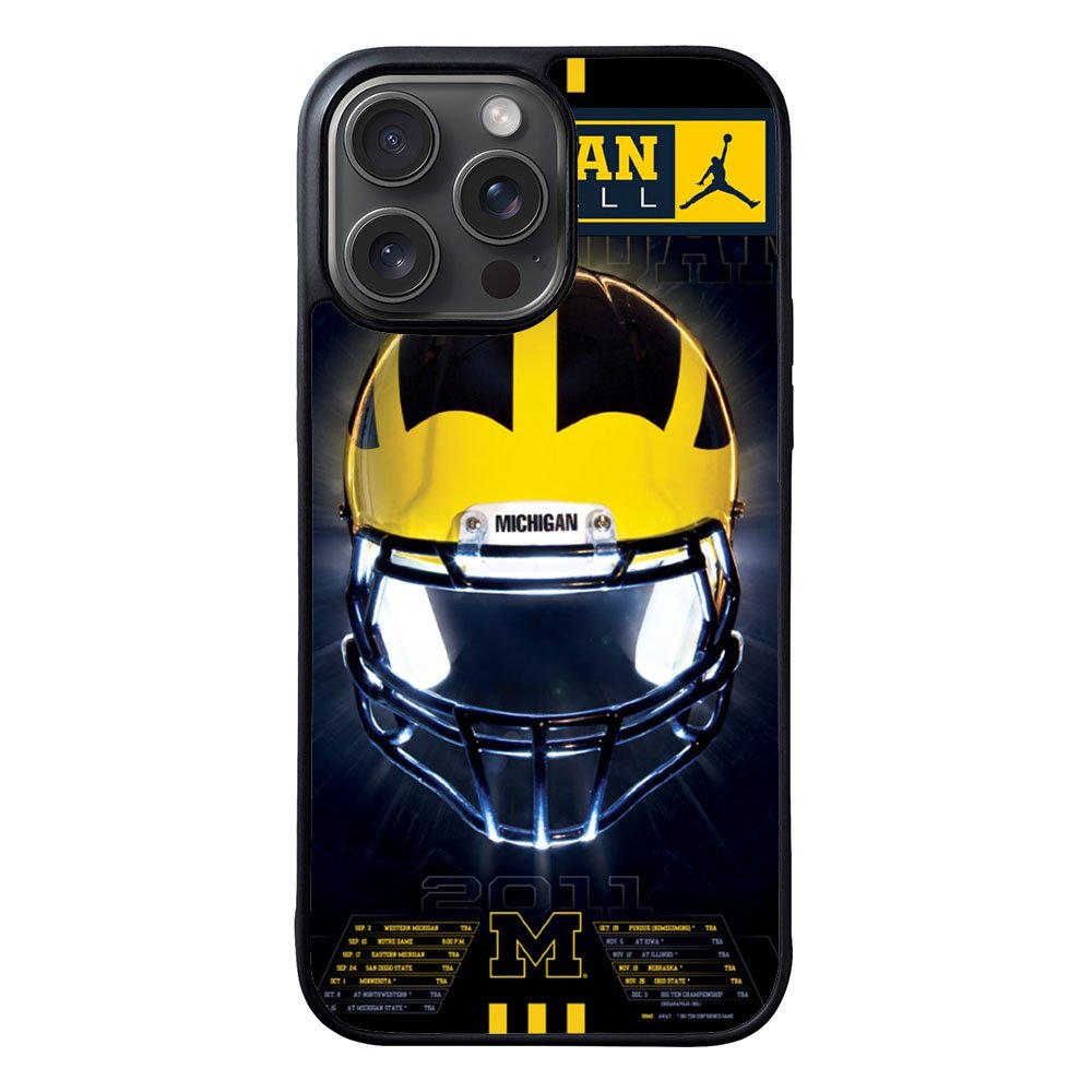 Michigan Wolverines Case iPhone 15 Pro Max BC0761