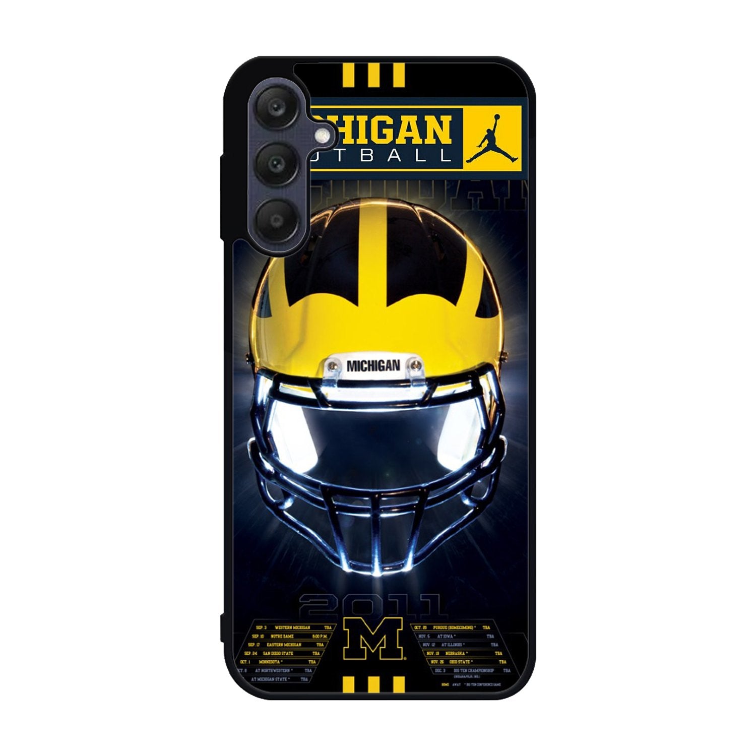 Michigan Wolverines Samsung Galaxy A25 5G Case BC0761