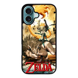 Midna and Wolf Case iPhone 16 Plus BC0763