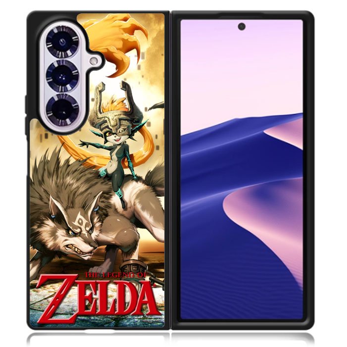 Midna and Wolf Samsung Galaxy Z Fold 7 5G Case BC0763