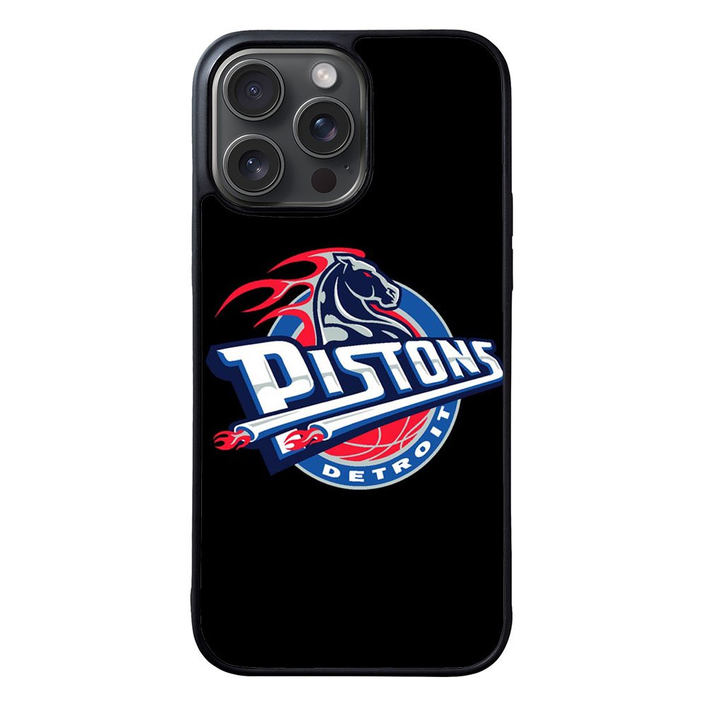 Detroit Pistons Emblem Case iPhone 15 Pro BC0737
