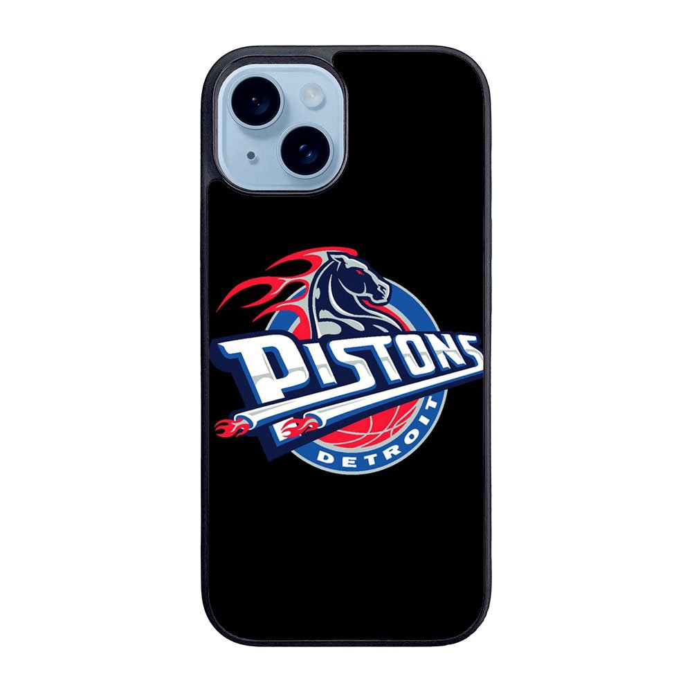 Detroit Pistons Emblem Case iPhone 15 Plus BC0737