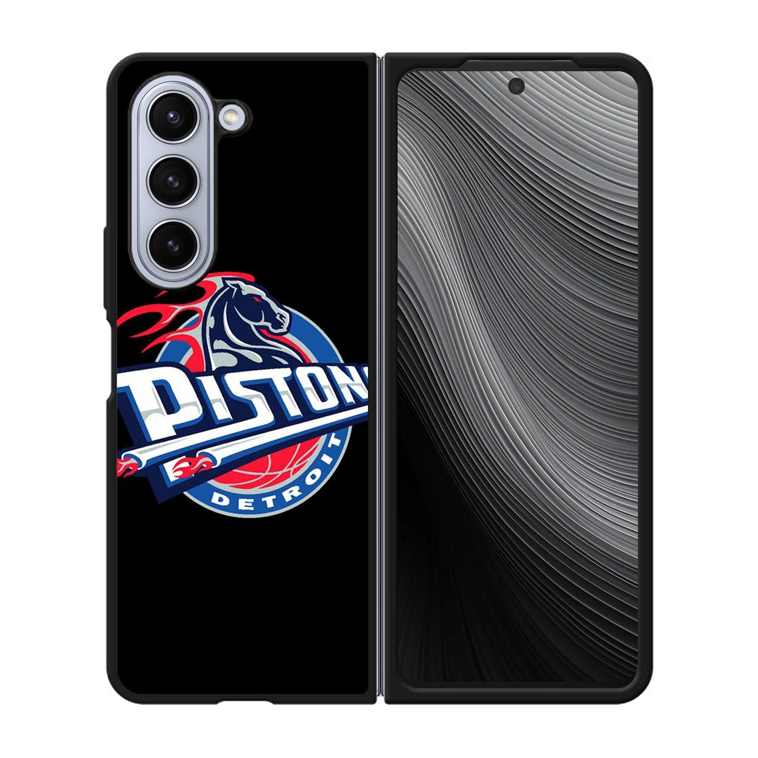 Detroit Pistons Emblem Case Samsung Galaxy z Fold 5 5G BC0737