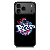 Detroit Pistons Emblem iPhone 17 Pro Case BC0737