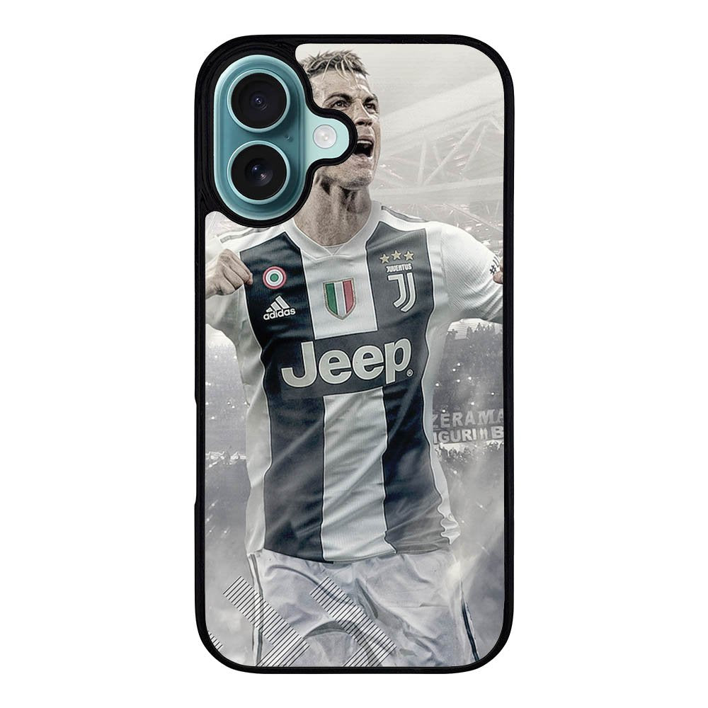 C Ronaldo Form Juventus Case iPhone 16 Plus BC0729