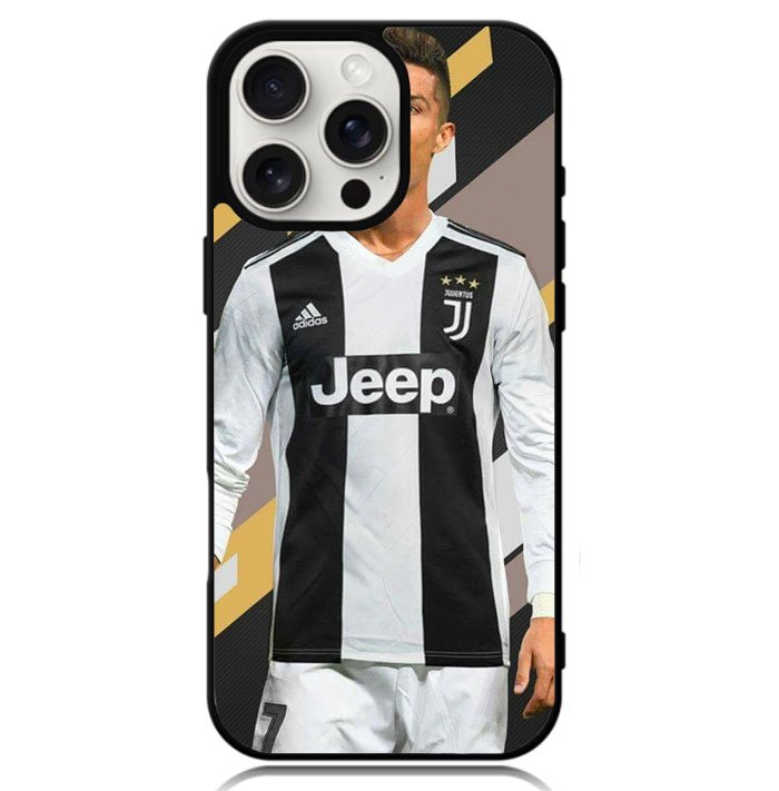 Cristiano Ronaldo Juventus Case iPhone 16 Pro Max BC0734