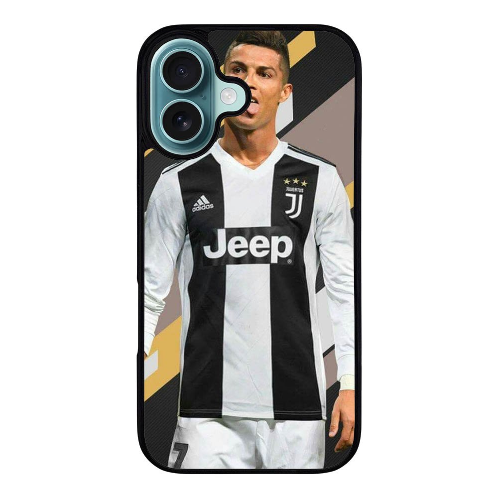 Cristiano Ronaldo Juventus Case iPhone 16 Plus BC0734