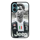 Cristiano Ronaldo Juventus Case iPhone 16 Plus BC0735