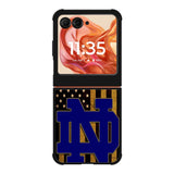 Notre Dame Fighting Irish Motorola Moto Razr 2025/2024 , Moto Razr 60/50 Case BC0817