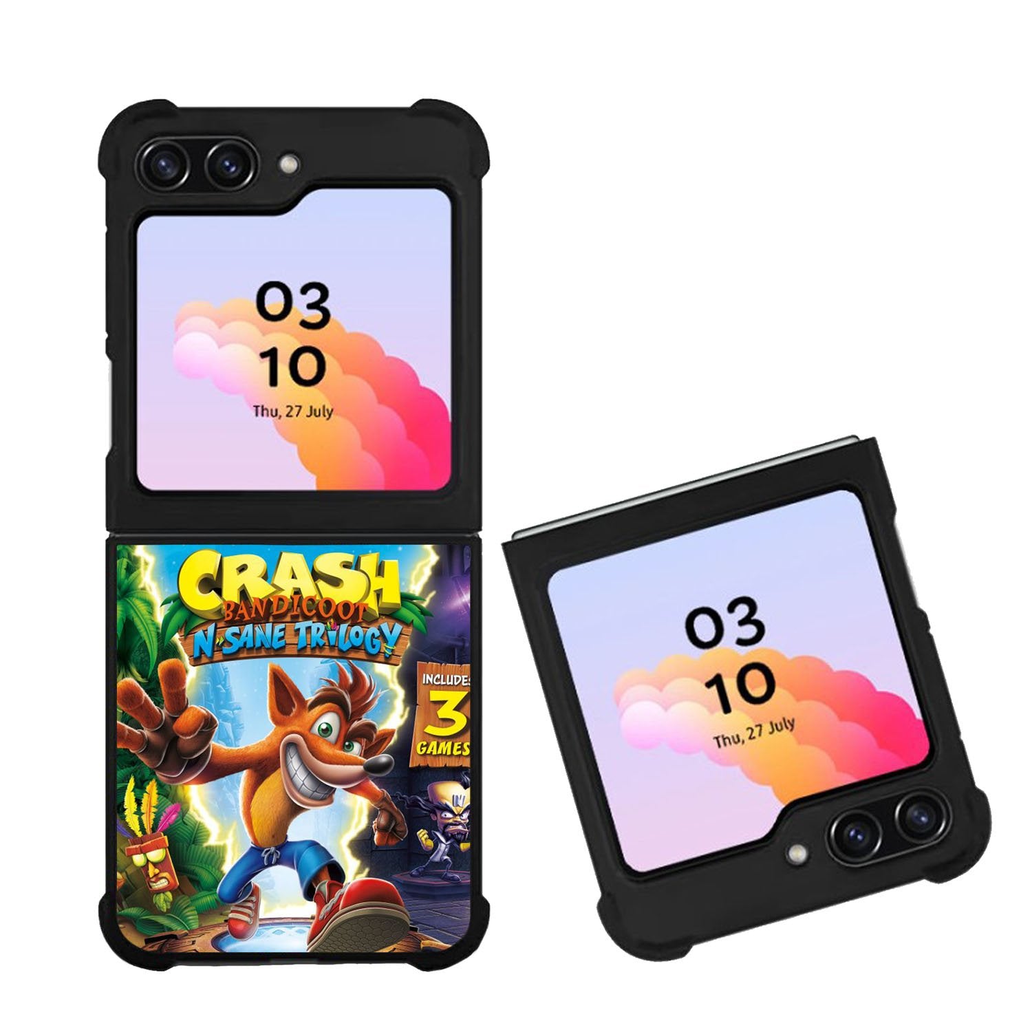 Crash Bandicoot N. Sane Case Samsung Galaxy Z Flip 5 5G BC0812
