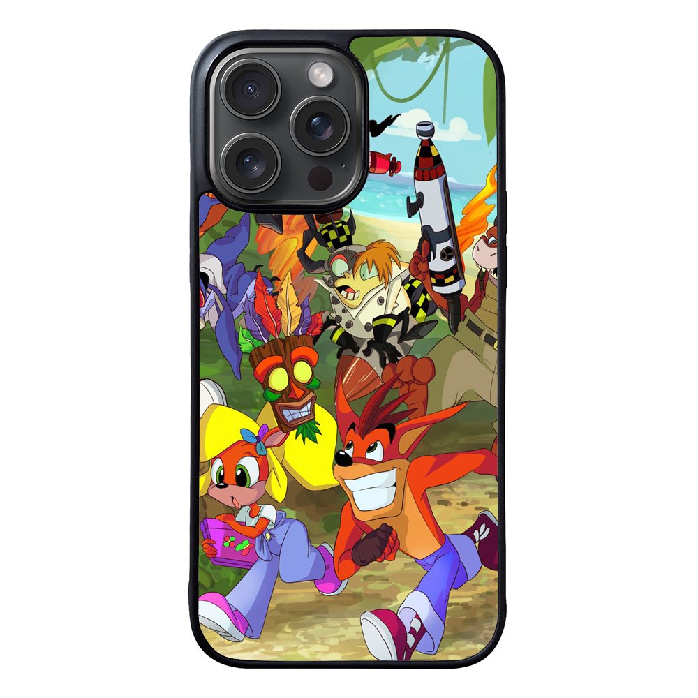 Crash Bandicoot Case iPhone 15 Pro BC0813